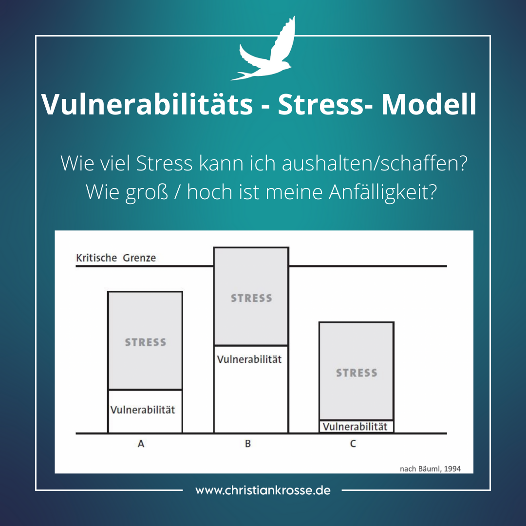Vulnerabilitäts Stress Modell Arbeitsblatt FACEBOOK - Psychologische Beratung & Private and Business Coaching
